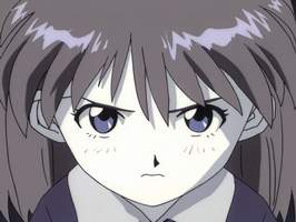 Kid Asuka is sad